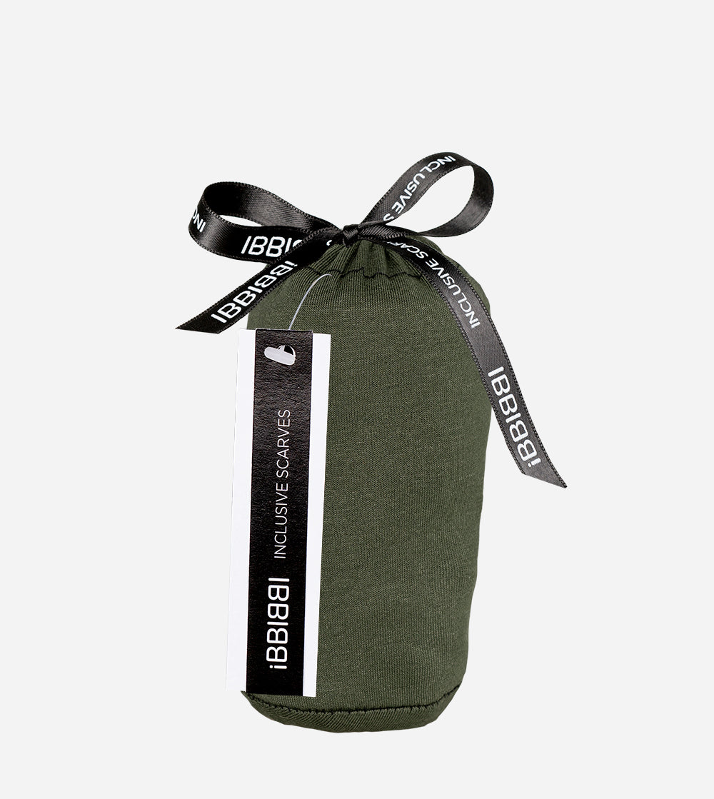 Pañuelo Oncológico Verde Kaki