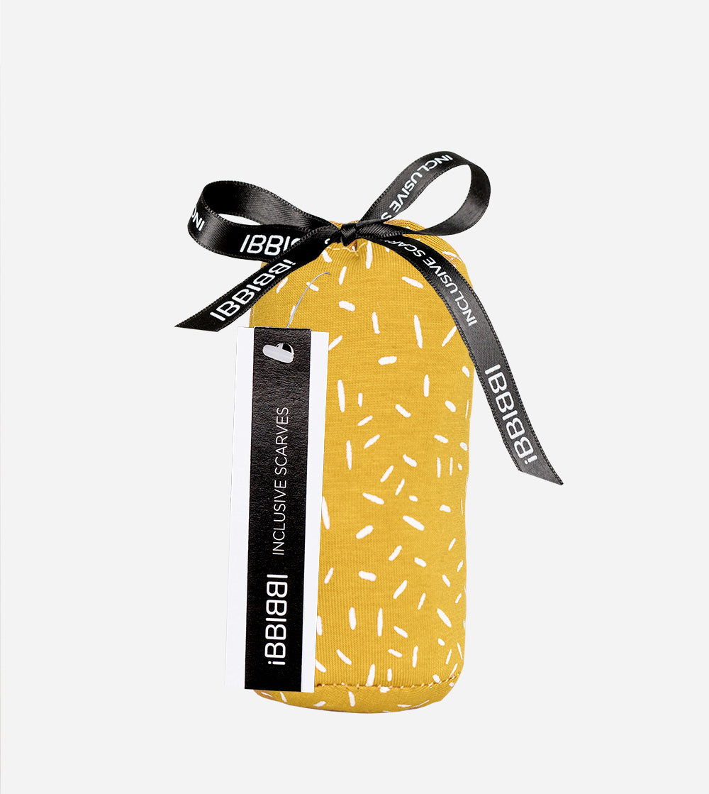 Pañuelo Confetti Mostaza