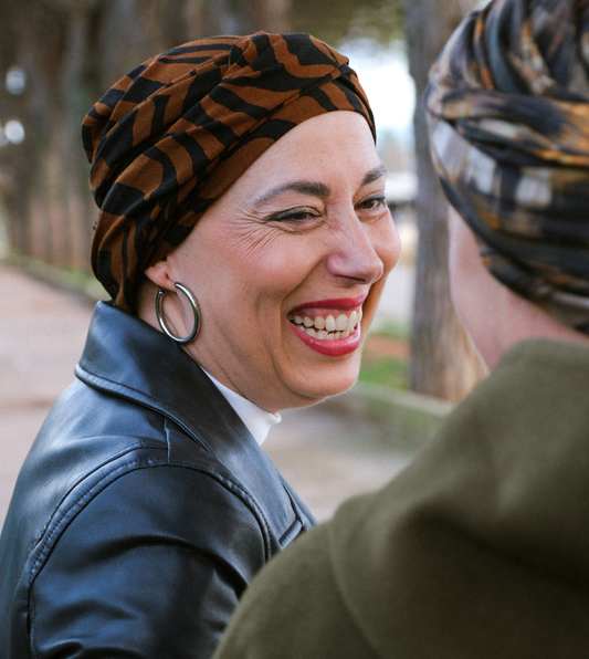 Pañuelo oncológico Bengala